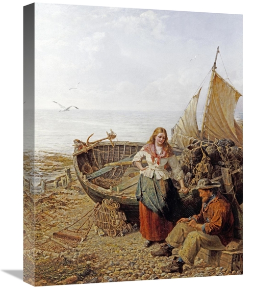 Global Gallery GCS-267740-22-142 22 in. Snooding Hooks Art Print - Sam