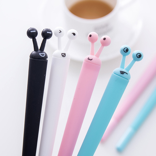 2Pcs/Lot Funny snail Gel Pen gel ink pen cute