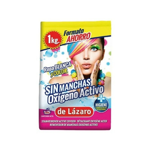 Stain Remover De Lázaro Contains active oxygen (1000 ml)