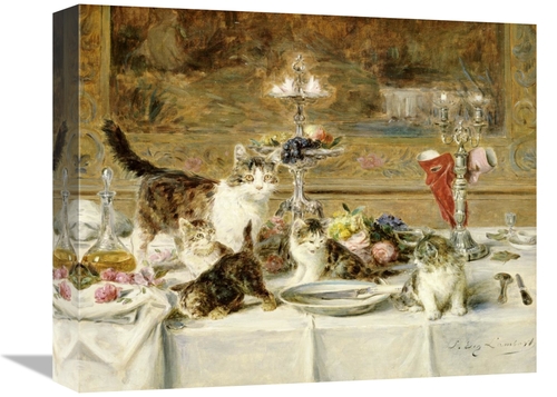 Global Gallery GCS-268215-16-142 16 in. After Dinner Art Print - Louis