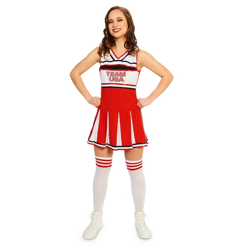 Partytime 248185 Sassy Team Cheer Adult Costume - Small