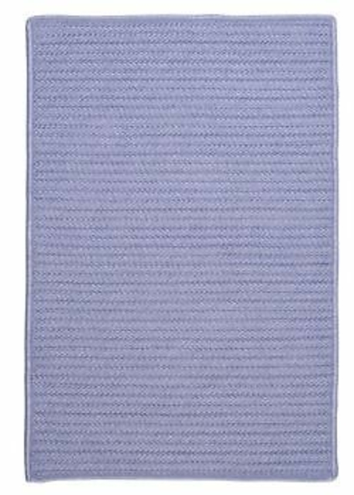 Colonial Mills Rug H533R024X096S Simply Home Solid - Amethyst 2 ft. x 