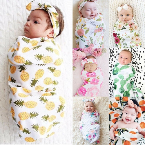 Infant Baby Newborn Boy Girl Soft Swaddle Wrap