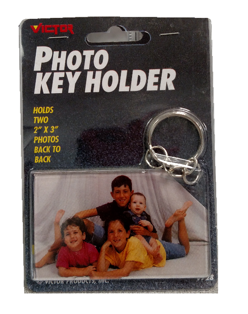 Barjan 94728 Snap-in Photo Keychain