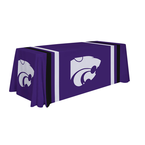 810026KSU-002 6 ft. Kansas State Wildcats NCAA Table Throw