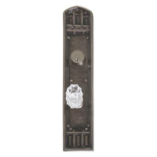 Brass Accents D04-K584J-SVN-486 Single Deadbolt Set 2.75 in. Backset -