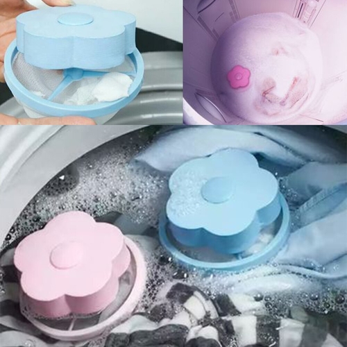 Flower Shape Mesh 1PC Flower Bag Laundry Ball