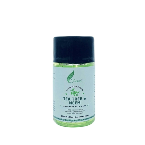Frescia Tea Tree & Neem Anti Acne Face Wash | Effective for Pimples,