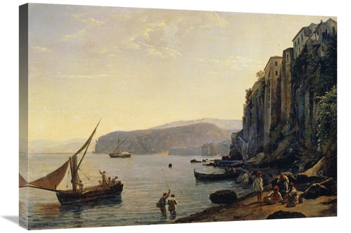 Global Gallery GCS-282822-30-142 30 in. View of Sorrento, Near Nap