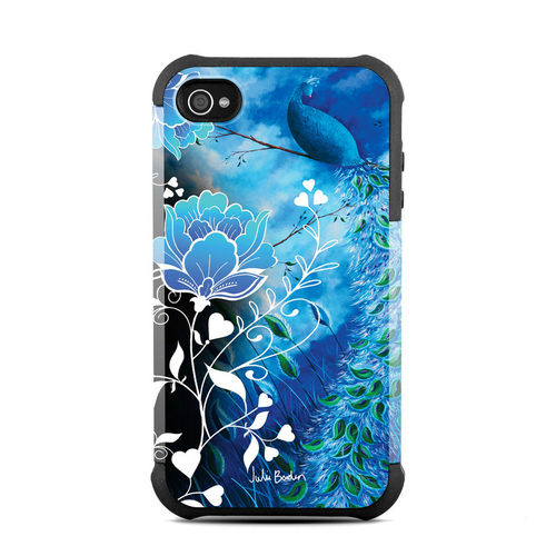 DecalGirl AIP4BC-PCSKY Apple iPhone 4 Bumper Case - Peacock Sky