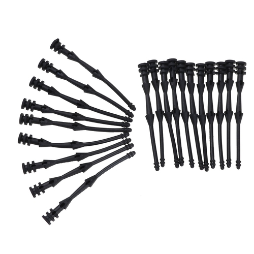 20 Pcs 65mm Screw Pin Rivet Rubber PC Fan Noise