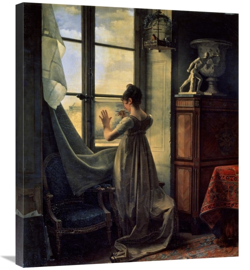 Global Gallery GCS-281988-30-142 30 in. By the Window Art Print - Mart