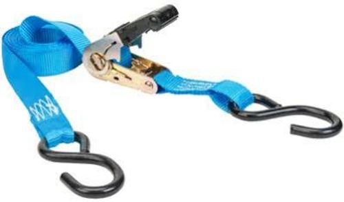 Hampton 8867814 15 ft. Ratchet Tie-Downs Strap, Orange