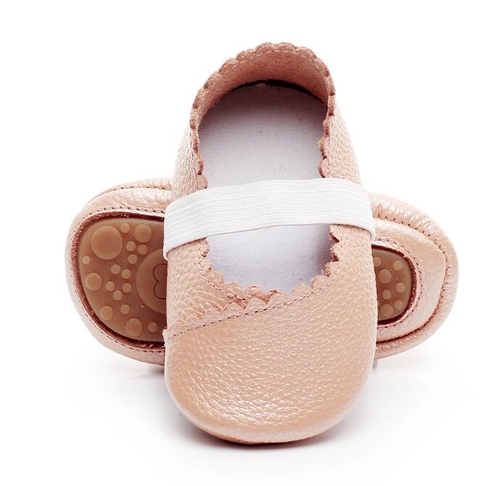 2019 genuine leather hard sole baby girls shoes