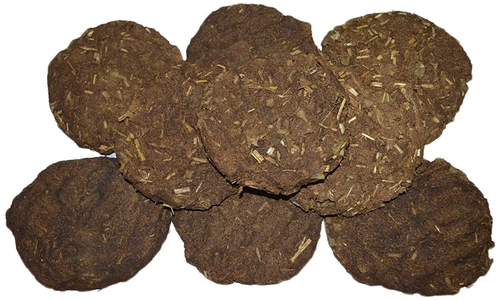 Moulik Organic Homemade Pure Cow Dung Cake