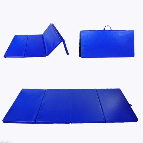 Soozier 4ftx8ftx2inch PU Leather Gymnastics Tumbling Gym Mat Arts