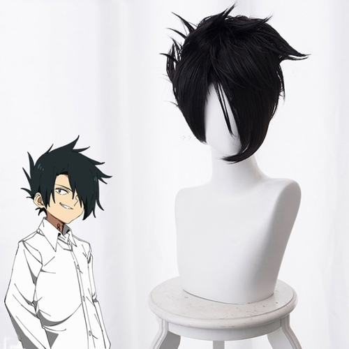 New Yakusoku no Neverland Ray Cosplay Wigs Short