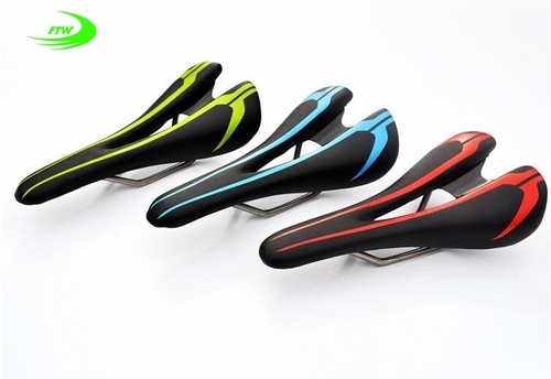 carbon fibre bike saddle cover leather light