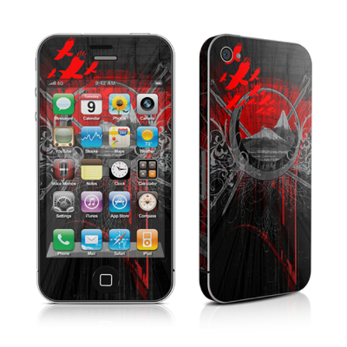 DecalGirl AIP4-MDOOM iPhone 4 Skin - Mount Doom