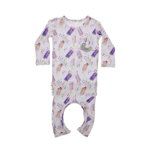 Stay Cool - Doodalou Bamboo Baby Romper - 0 - 3 Months
