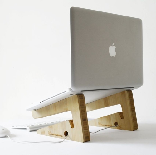 Bamboo Puzzle Laptop Stand