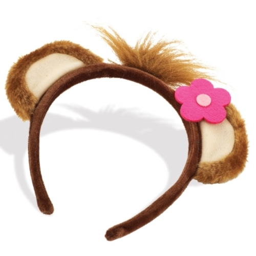 Elope 200240 Girl Monkey Ears Headband