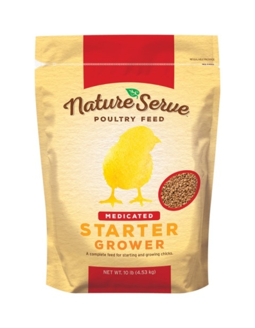 Natureserve 101110 10 lbs. Chicken Starter Medicated Feed