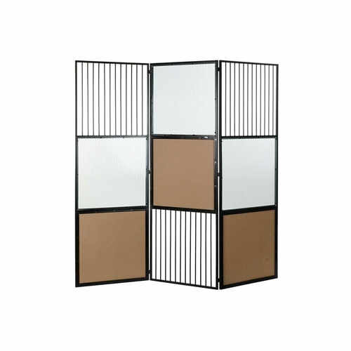 Folding screen DKD Home Decor Metal Bamboo Crystal (180 x 1.8 x 180