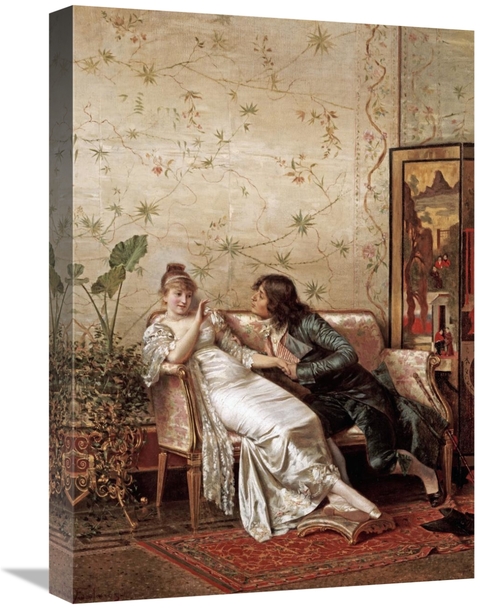 Global Gallery GCS-268550-22-142 22 in. An Amorous Advance Art Print -