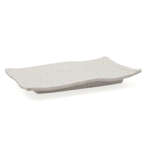 Flat plate Bidasoa Ikonic Rectangular Grey Plastic (20,7 x 13 x 2 cm)