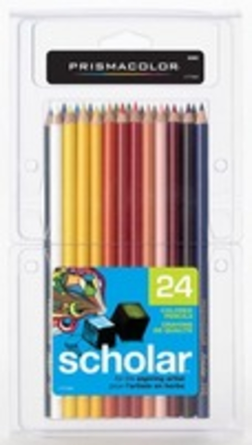 Prismacolor PS324 Scholar Art Pencil Sets 24 Pencil Set