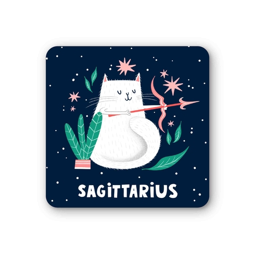 Sagittarius Zodiac Coaster (Pack of 6)