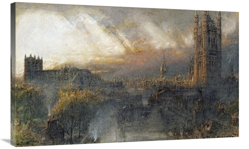 Global Gallery GCS-266405-40-142 40 in. Westminster from a House Top A