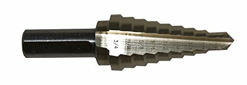 Century Drill & Tool 27202 Step Drill 9 Step No. 3 - 0.25 x 0.75 in & 