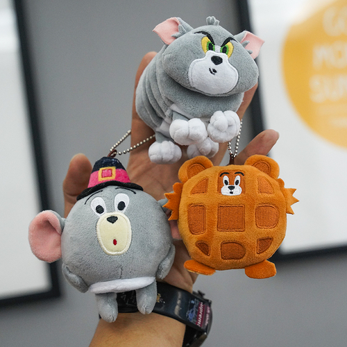 Funny Tom and Jerry Keychain Bag Pendant