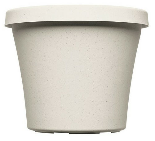 Fiskars 50608 8 in.  9 in. Dia.  9 x 7 in. Resin Pepperstone Color Ter