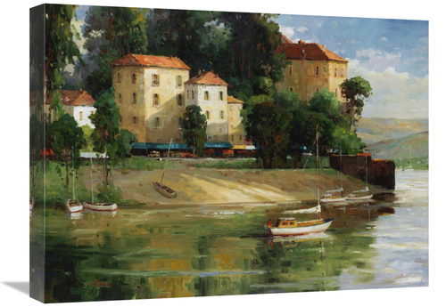 Global Gallery GCS-132434-1824-142 18 x 24 in. Tranquil Shore Art Prin