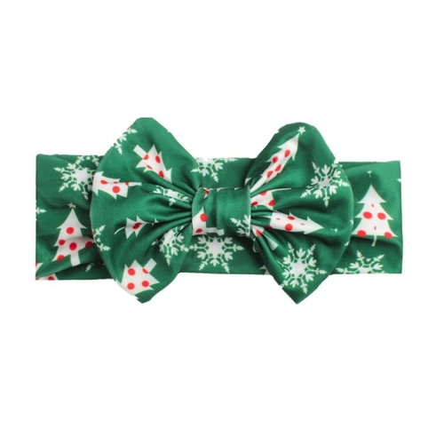 Baby Girls Headband Christmas Milk Silk Hair Head