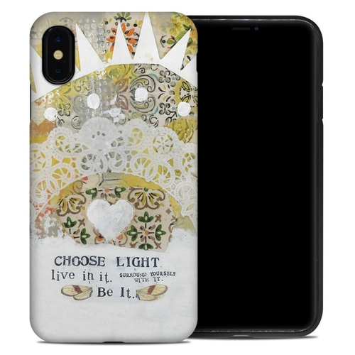 DecalGirl AIPXSMHC-CHOOSELIGHT Apple iPhone XS Max Hybrid Case - Choos