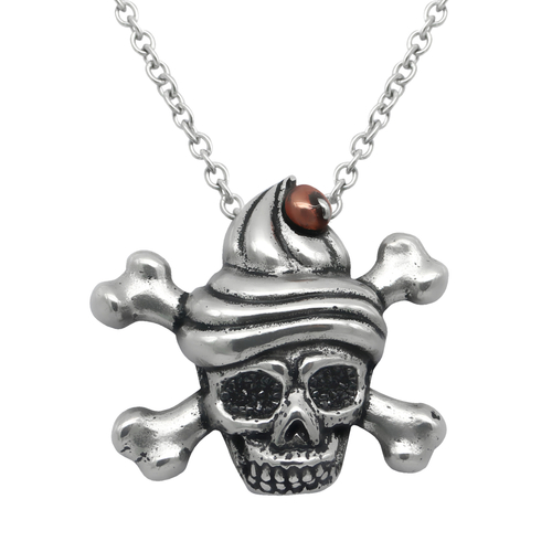 Sweet & Deadly Skull Necklace