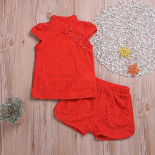 Infant Baby Girl Sleeveless Toddler Kids Outfit