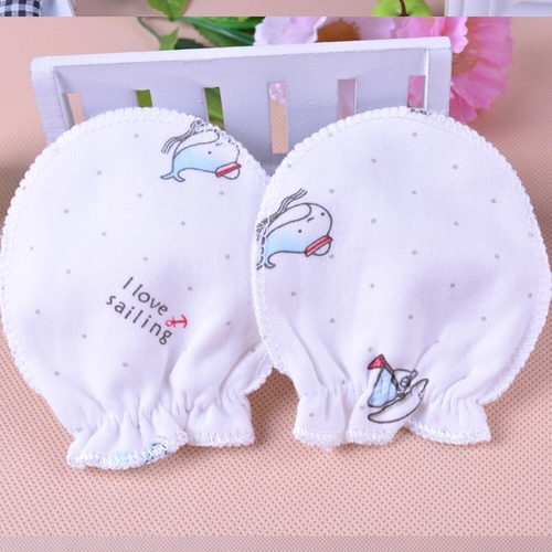 3 Pairs Newborn Gloves Mitte Soft Cotton Infant