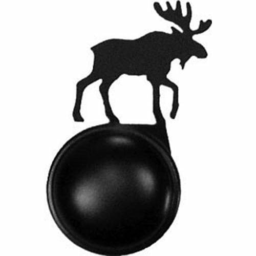 Wrought Iron Moose Cabinet Door Knob