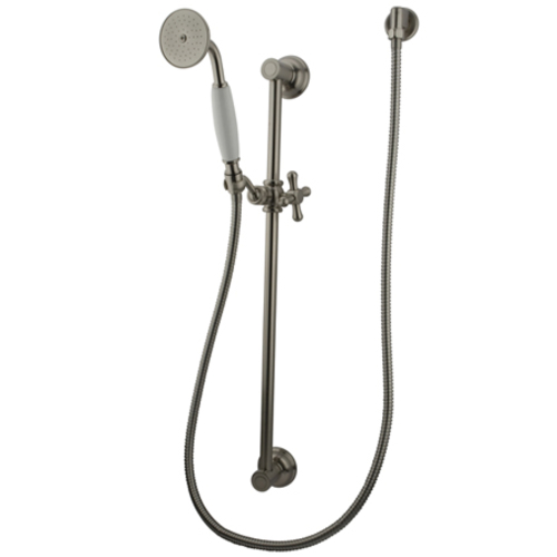 Kingston Brass Kak3528W8 Professional Shower Combination - Satin Nicke