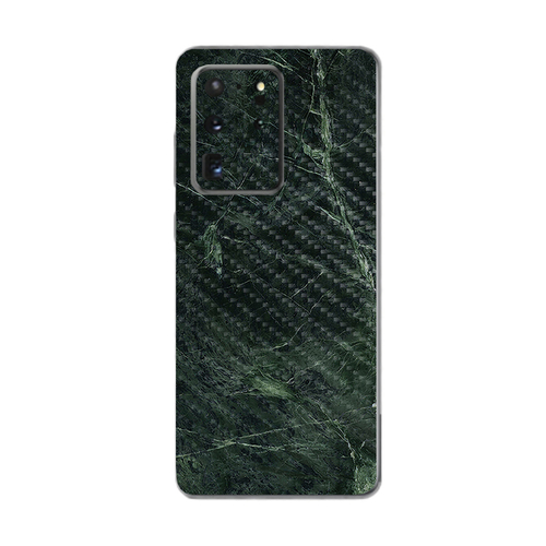 MightySkins CF-SAGS20UL-Green Marble Carbon Fiber Skin for Samsung Gal