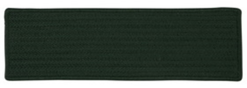 Colonial Mills H109A008X028S Simply Home Solid - Dark Green Stair Trea