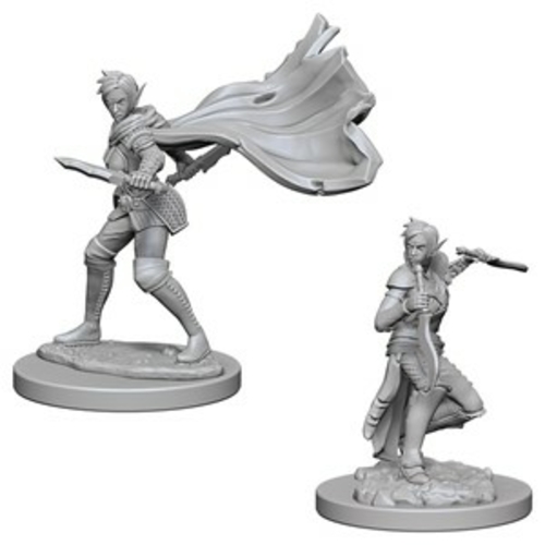 Wizkids WZK73187 Pathfinder Deep Cuts Miniaturess of Elf Female Rogue 