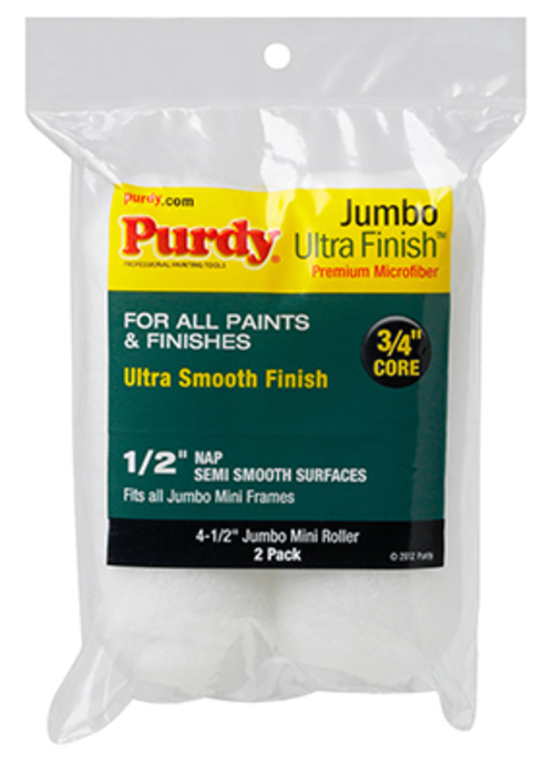 Purdy 140624053 4.5 x 0.5 in. Ultra Finish Jumbo Mini Roller Cover - 2