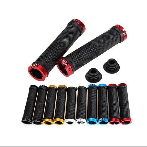 1 Pair MTB Mountain Bike  Rubber Lock On