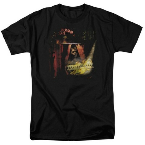 Trevco Mirrormask-Big Top Poster Short Sleeve Adult 18-1 Tee, Blac